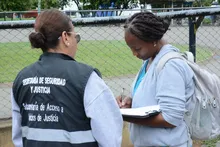 ‘Radio al Barrio’ en Marroquín, con todos los servicios de justicia