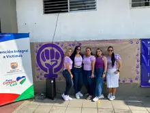 Homenaje a las mujeres víctimas del conflicto armado