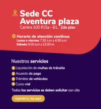 Conozca los servicios que ofrece la Secretaría de Movilidad Distrital