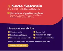 Conozca los servicios que ofrece la Secretaría de Movilidad Distrital
