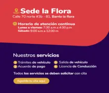 Conozca los servicios que ofrece la Secretaría de Movilidad Distrital