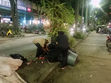 En Parque del Perro, algunos restaurantes siguen impactando con residuos el separador vial