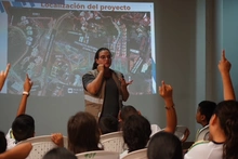 Niños de la comuna 20 son testigos del progreso que transforma a Cali