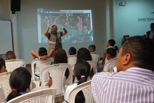 Niños de la comuna 20 son testigos del progreso que transforma a Cali