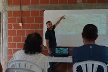 Socialización del tramo IV del Proyecto Integral Cristo Rey con la comunidad de la vereda Pilas del Cabuyal