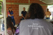 Socialización del tramo IV del Proyecto Integral Cristo Rey con la comunidad de la vereda Pilas del Cabuyal