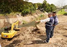 300 toneladas de residuos se han retirado del Canal Oriental de aguas lluvias