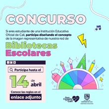 Mediante concurso se busca la imagen de la Red de Bibliotecas Escolares
