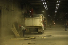 Una tonelada residuos sólidos se recogió en el túnel mundialista