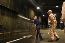 Una tonelada residuos sólidos se recogió en el túnel mundialista