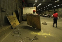 Una tonelada residuos sólidos se recogió en el túnel mundialista