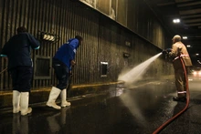 Una tonelada residuos sólidos se recogió en el túnel mundialista