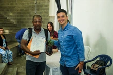 Socialización del tramo IV del Proyecto Integral Cristo Rey con la comunidad de la vereda Pilas del Cabuyal