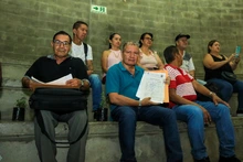 Socialización del tramo IV del Proyecto Integral Cristo Rey con la comunidad de la vereda Pilas del Cabuyal