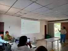 Comuna 8 conoció detalles del proyecto civil de la sede educativa Croydon