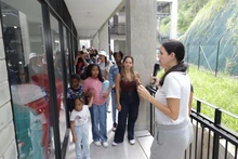 El primer día en familia, inició con un recorrido al Centro de Bienestar Animal