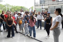 El primer día en familia, inició con un recorrido al Centro de Bienestar Animal