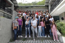 El primer día en familia, inició con un recorrido al Centro de Bienestar Animal