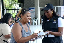 En Calibella hicimos presencia con la Casa de Justicia Itinerante