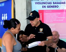 En Calibella hicimos presencia con la Casa de Justicia Itinerante