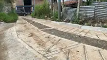 Infraestructura ejecutó placas huellas en el corregimiento Montebello