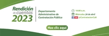 Primera rendición de cuentas 2023