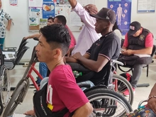 En la comuna 21 avanzan acciones en pro de personas con discapacidad y cuidadores