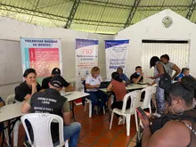 Sigue llegando a las comunas la Feria de Servicios para la población víctima del conflicto armado