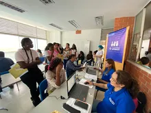 Sigue llegando a las comunas la Feria de Servicios para la población víctima del conflicto armado