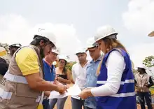 Alcalde de Cali verificó obras del proyecto integral Cristo Rey