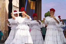 La cultura colombiana y el sabor caleño se tomaron el tour del trofeo de la Copa Mundial de Fútbol Femenino