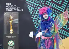 La cultura colombiana y el sabor caleño se tomaron el tour del trofeo de la Copa Mundial de Fútbol Femenino