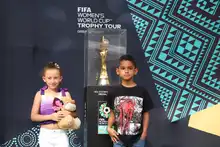 Deportistas de los barrios de Cali se gozaron el Trophy Tour de la Copa Mundial Femenina de Fútbol 