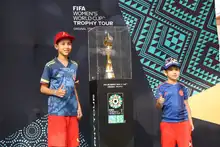 Deportistas de los barrios de Cali se gozaron el Trophy Tour de la Copa Mundial Femenina de Fútbol 