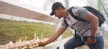 Por tierra y aire, las autoridades monitorean las peregrinaciones a los cerros