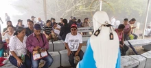 Por tierra y aire, las autoridades monitorean las peregrinaciones a los cerros