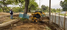 Parque Pacífico avanza en la construcción de senderos 