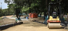 Parque Pacífico avanza en la construcción de senderos 