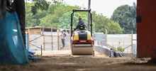 Parque Pacífico avanza en la construcción de senderos 