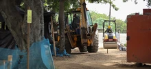 Parque Pacífico avanza en la construcción de senderos 