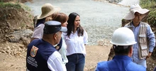 Parque Pacífico avanza en la construcción de senderos 