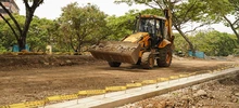 Parque Pacífico avanza en la construcción de senderos 