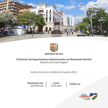 Primera rendición de cuentas de Planeación Distrital