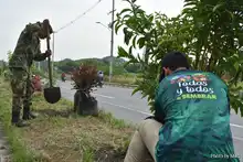 Caleños y caleñas engalanaron la entrada sur de la ciudad