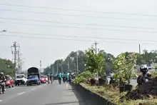 Caleños y caleñas engalanaron la entrada sur de la ciudad