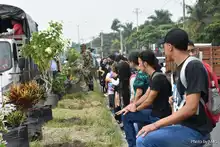 Caleños y caleñas engalanaron la entrada sur de la ciudad