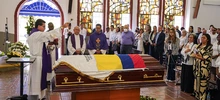 El último adiós al deportista, maestro y rector de la Escuela Nacional del Deporte
