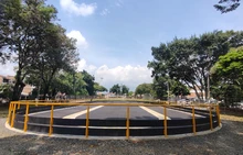 La Secretaría del Deporte entregó nueva pista de patinaje en el barrio San Carlos 
