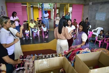 Niños y niñas del CDI Llano Verde se benefician con donación de la Secretaría de Gobierno