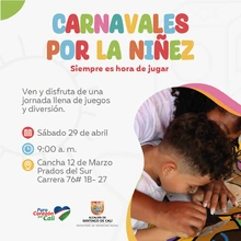 Niños de Cali tendrán dos carnavales en conmemoración del Día de la Niñez